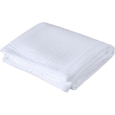 Airy Lightweight 4 Layer Cotton Muslin Blanket