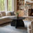 31.5" Round Coffee Table with Cross Legs