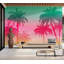 Papier peint de qualité supérieure - Palmiers au coucher du soleil tropical-523590263