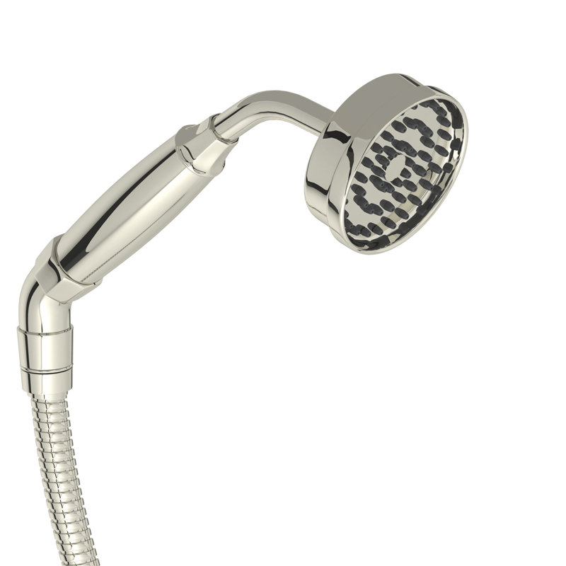 Deco Handshower And Hose, Polished Nickel