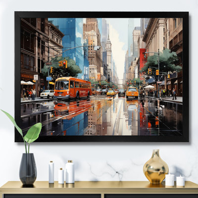 «Skyscrapers Urban Heights VII», reproduction sur toile