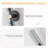 Modern 2-Light Wall Sconce Matte Black Gold With Smoky Gray Glass Reversible Vertical Horizontal Mounting E12 Base Hardwired UL Listed Bathroom Vanity Light