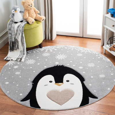 Tapis gris clair / noir Stagbriar