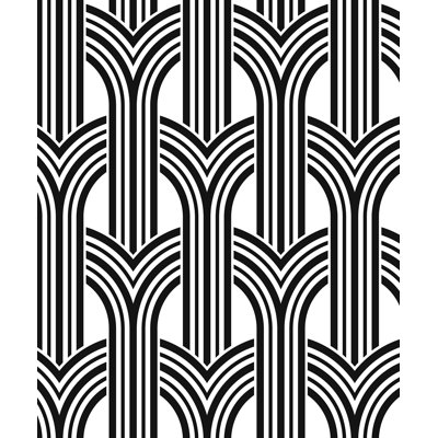 Papier peint adhésif Mercer41 Onyx