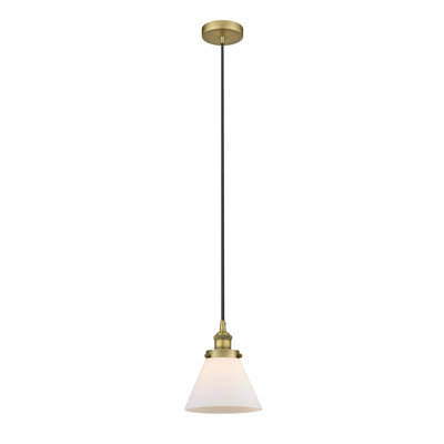 Mini-luminaire suspendu 1 lumière Cone