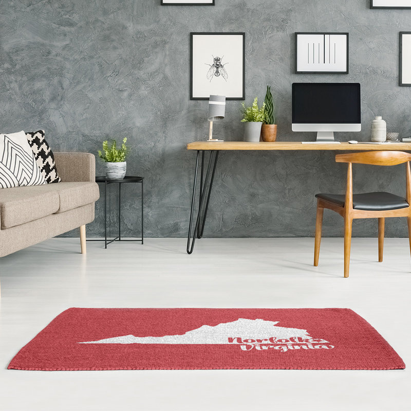Tapis rouge Moneca, Rectangle 5 pi x 7 pi