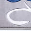 Tapis gris / bleu Ahbleza-442441376