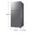Samsung 18 cu. ft. Top Freezer Refrigerator with Ice Maker in Stainless Steel