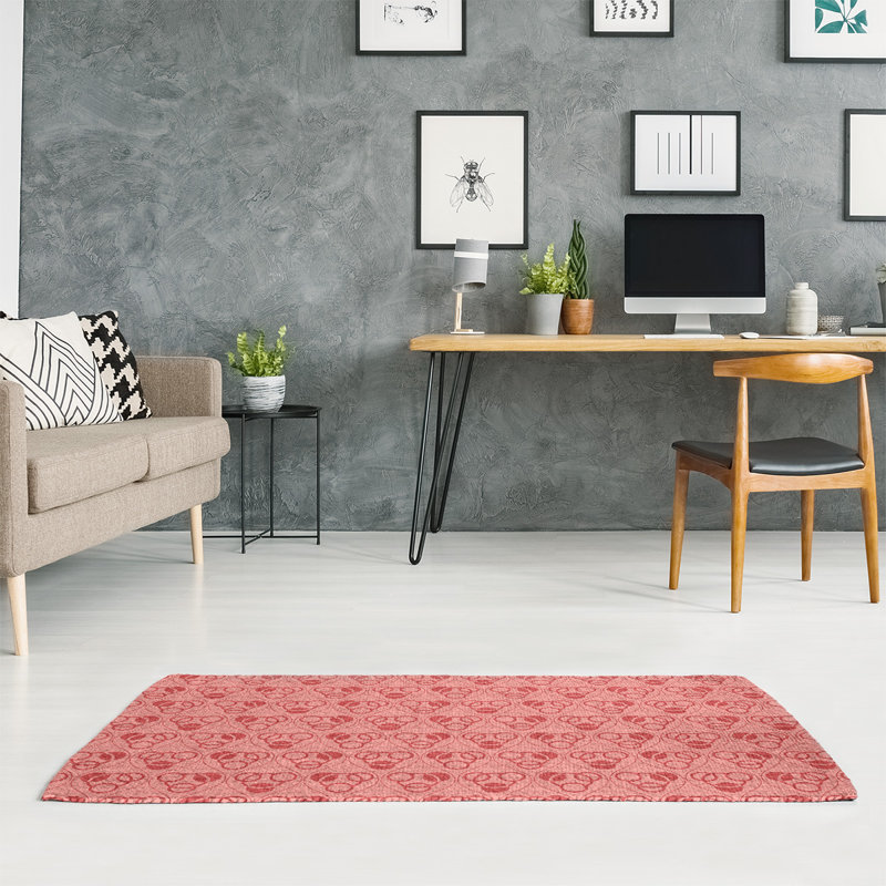 Jordao Geometric Indoor Rug, Rectangle 5' x 7'
