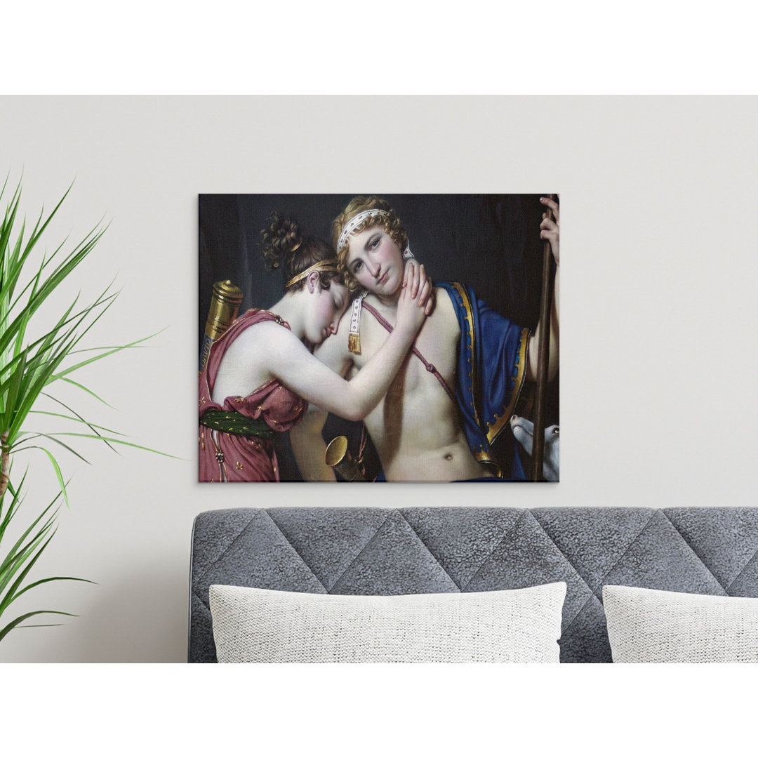 Dramatic Classical Painting Canvas Print
