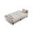 Versatile Chenille Sofa Bed with USB Port for Compact Spaces