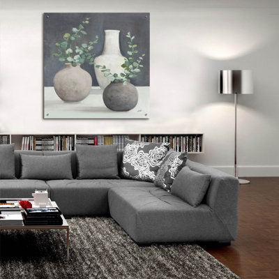 Winston Porter 'Fresh Vessels 1' by Julia Purinton Acrylic Glass Wall Art