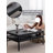 2-in-1 retractable solid wood coffee table