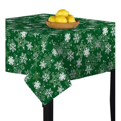 Sisler Geometric Square Christmas Tablecloth