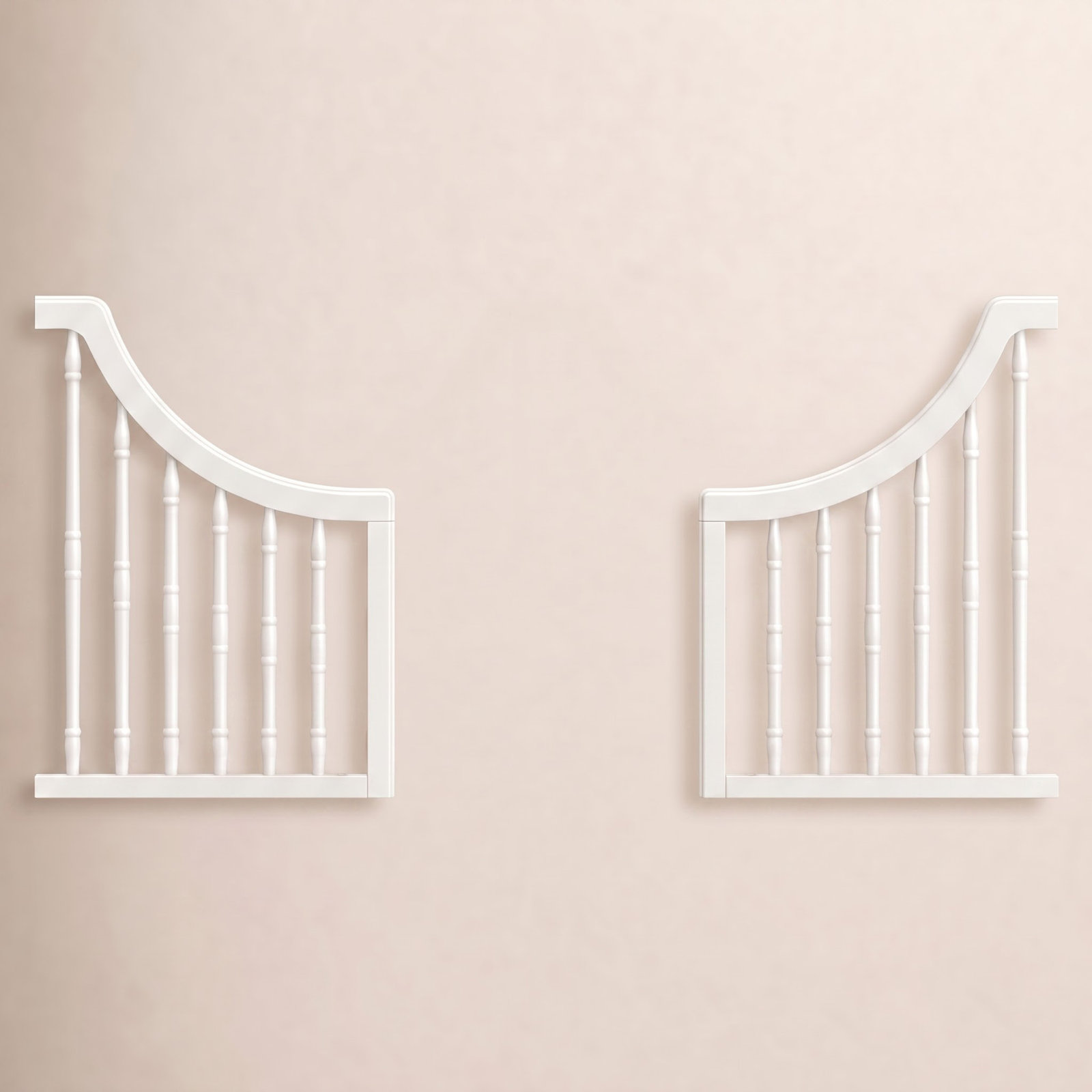 Liberty Toddler Bed Rail, White