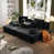 Tissu noir