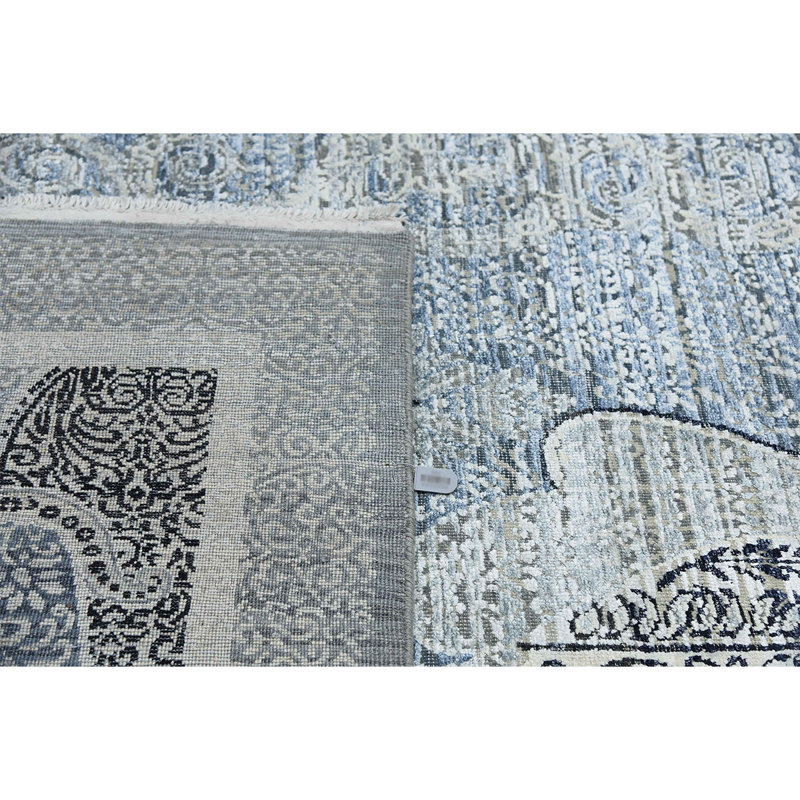 Canterbury Oriental Area Rug in Gray, Rectangle 8' x 10'
