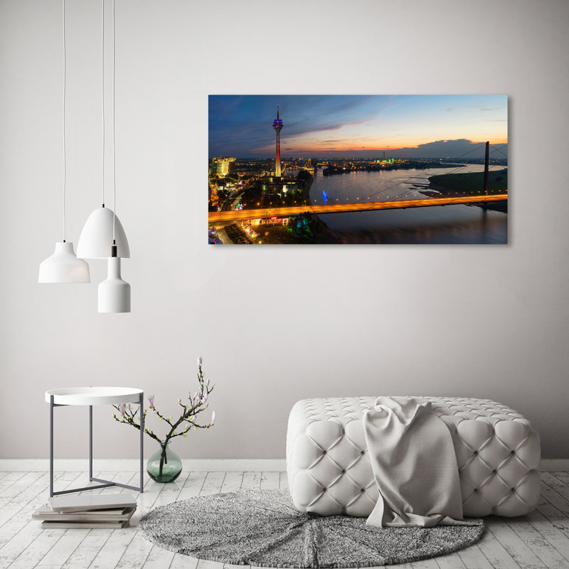 Dusseldorf Germany - Wrapped Canvas Print
