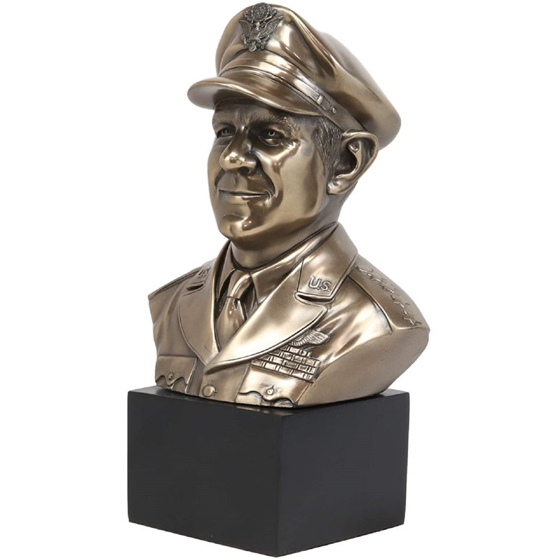 Buste de pilote d'aviateur militaire américain Encool