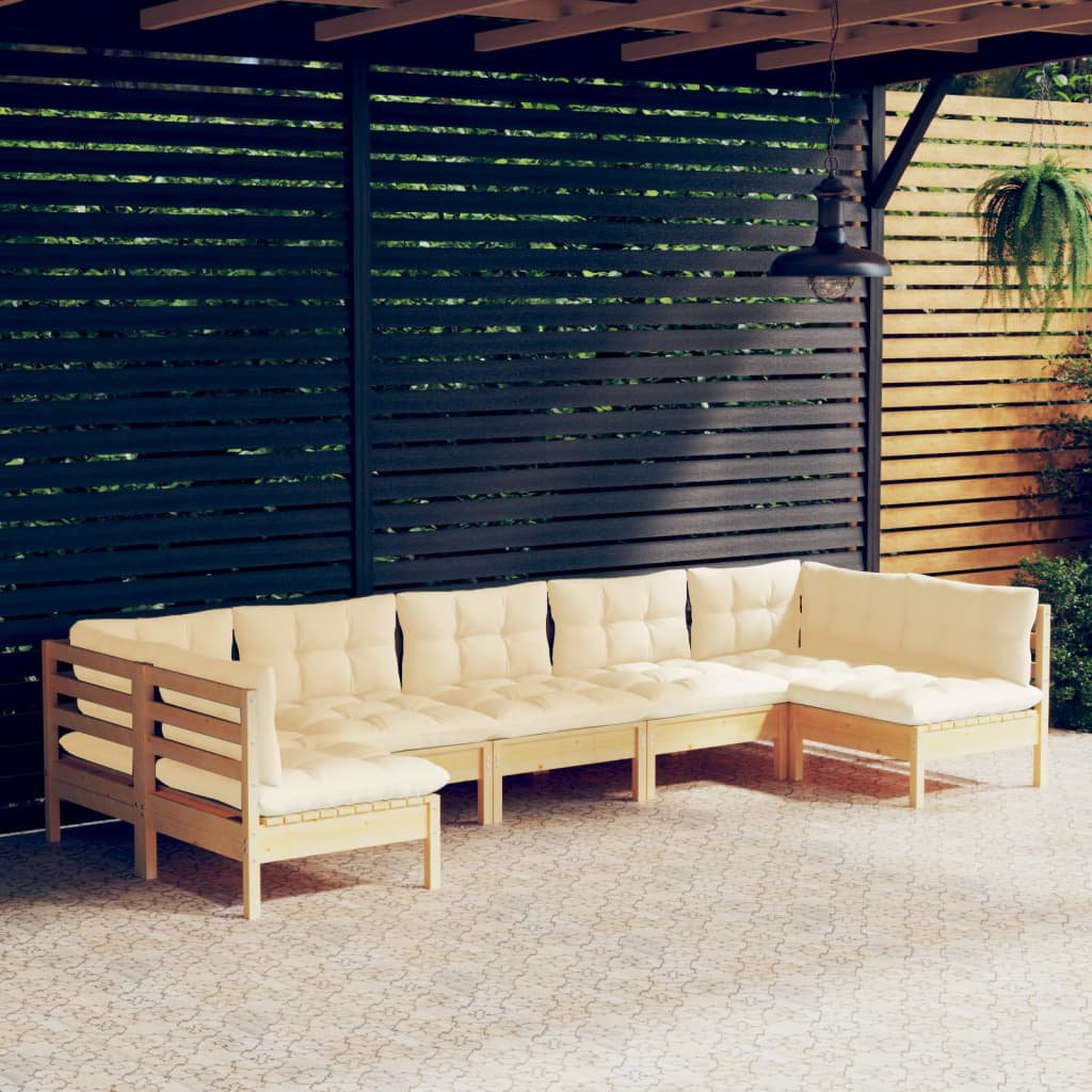 Gartenecksofa Hsu mit Kissen