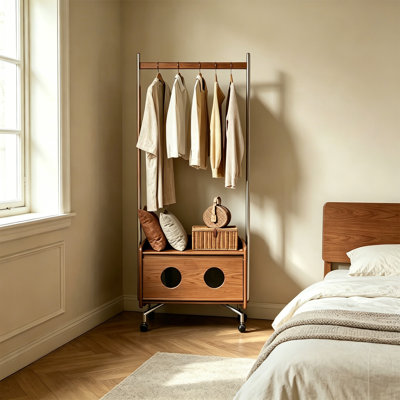 Portemanteau Modern Oak
