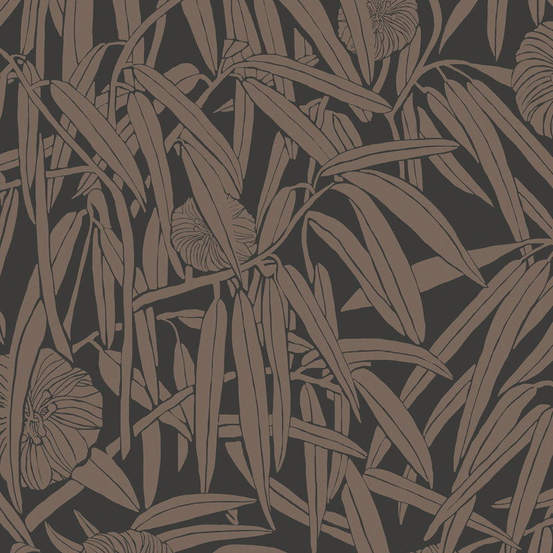 Astair Matte Paste the Wall Wallpaper Roll, Gold