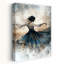«Graceful Dancing Woman Abstract Dreamy Elegant», reproduction d'art murale-889905375