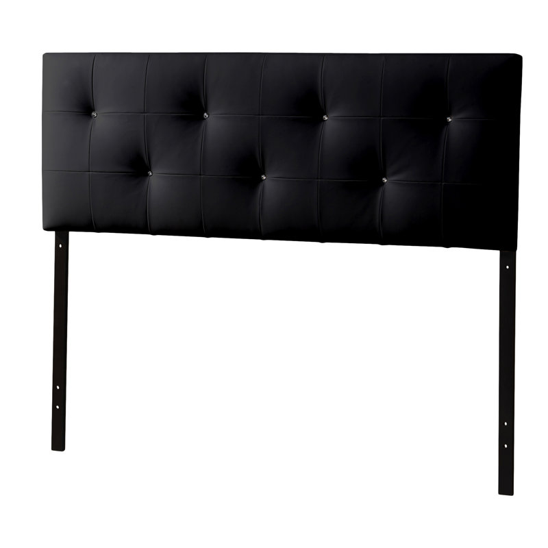 Upholstered Headboard, Black, King