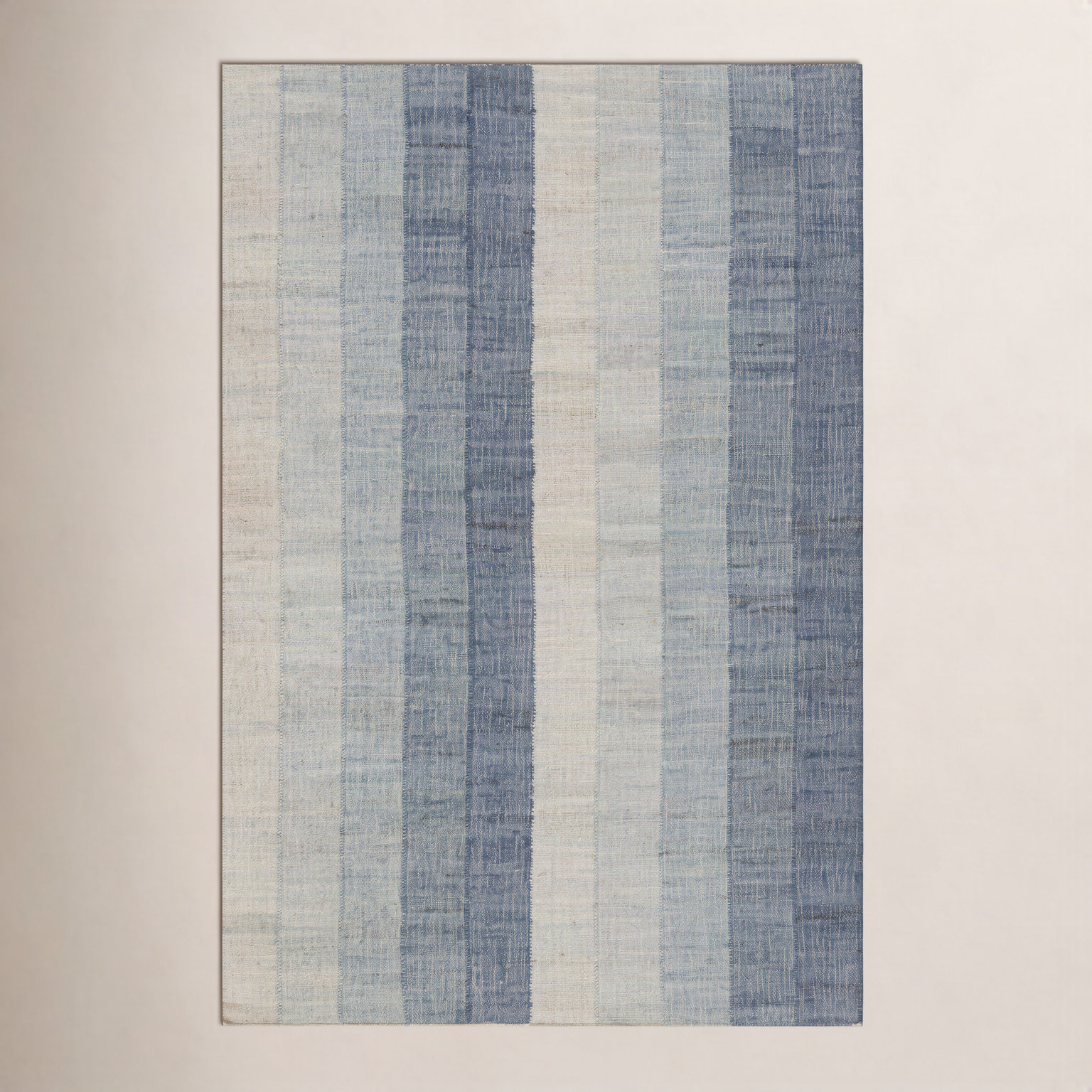 Tayo Hand-Woven Striped Jute Rug, Rectangle 9'6" x 13'6"