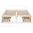 Full Size Platform Bed with 6 Storage Drawers, Antique White-1479010021-1479010018