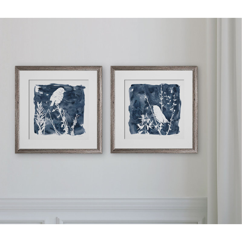 " Indigo Bird " 2 - Pieces
