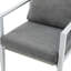 Méridienne en aluminium avec réglages polyvalents et coussins confortables-2136876758