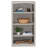 Ossy American Built Solid Wood Bookcase-2096133062-2096133061