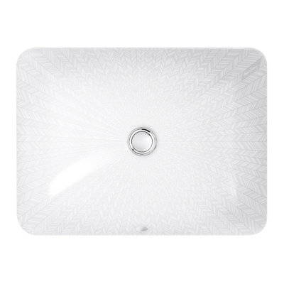 Lavabo de salle de bain rectangulaire encastrable Kohler