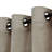 Dawan Faux Linen Semi-Sheer Grommet Curtain Panels-2034590669-2034590659