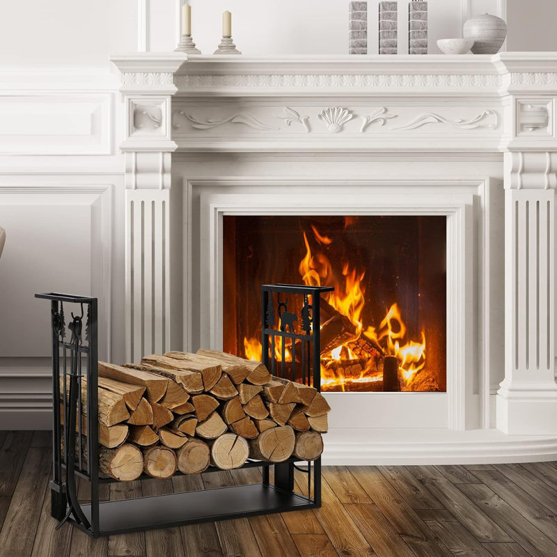 Firewood Rack For Fireplace Tools
