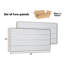 Wave Textured Slatwall (24" H x 48" L Panels)-484200357