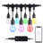 Solana 36-foot Smart String Light Kit with Shatter Resistant RGB Color Changing LED Light Bulbs