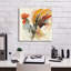 Art mural en toile Festive Rooster 2 'par Albena Hristova, 18 po x 18 po