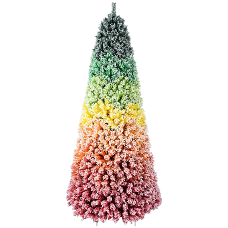 Arbre de Noël artificiel enneigé 6 pi