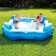 2.17' x 8.75' x 8.75 Resin Inflatable Pool