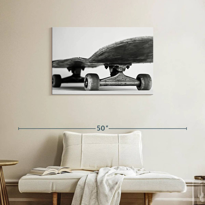 Senne Monochromatic Skateboard, 24" H x 36" W