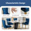 Chaise parsons en velours capitonné Joshanae-398206064
