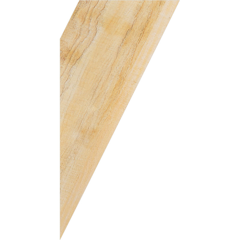 Attelle de genou traditionnelle, Douglas (sciage brut), H 16 po x l 6 po x P 8 po