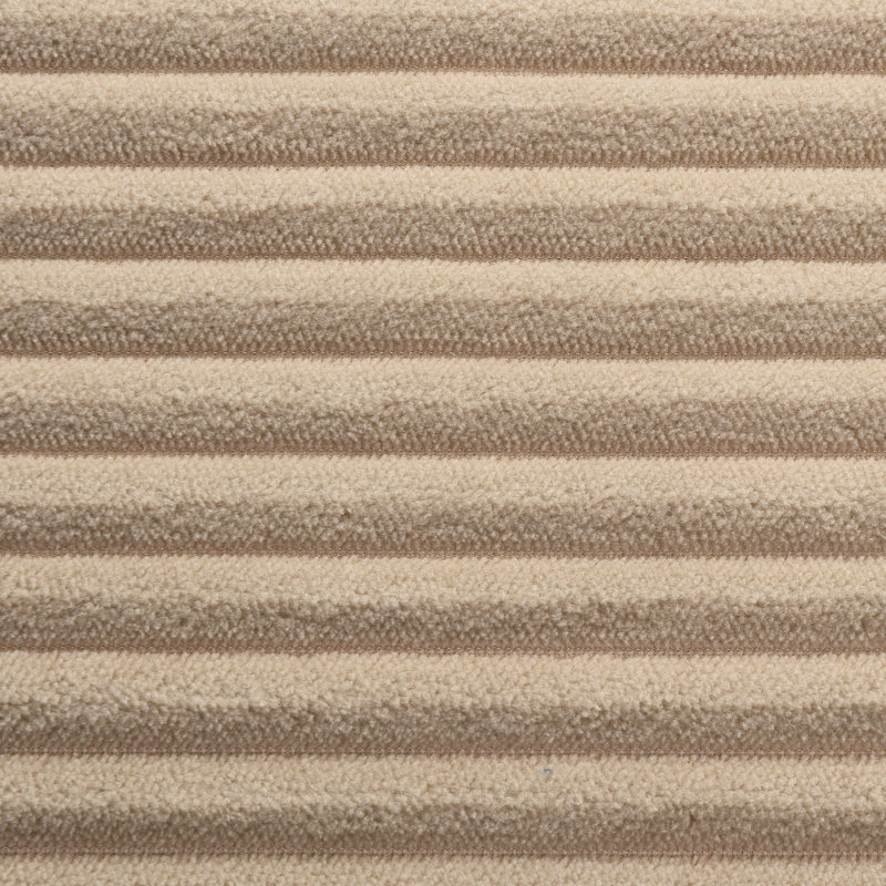 Fauteuils d'appoint avec repose-pieds Artoria, Velours côtelé kaki