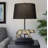 Panther 26" Polyresin Table Lamp - Set of 2