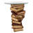 Montegue Stacked Books Glass Figurine Table