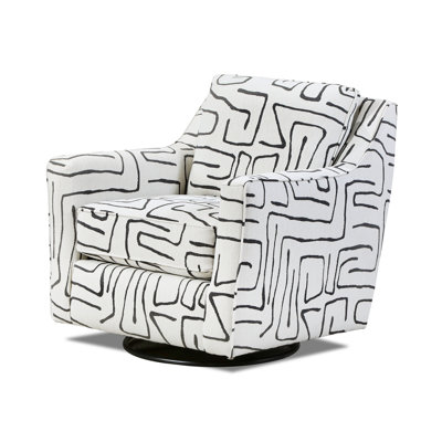 Upholstered Swivel Accent Chair