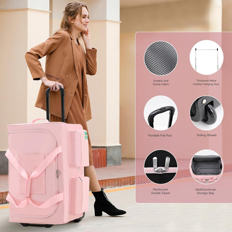 Rack N Roll Dance Bag Docred Dance Bag With Garment Rack,27 Inch