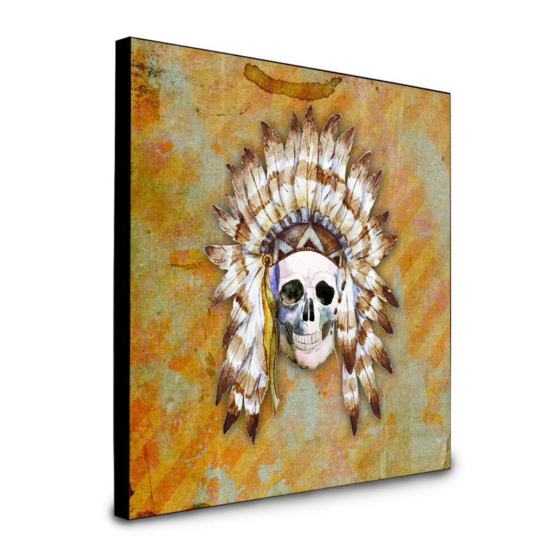 Panneau mural Quinley Skull